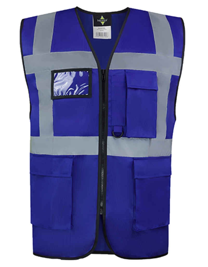 Comfort Executive Multifunctional Safety Vest Hamb Kleur_Afbeeldingen Royal Blue