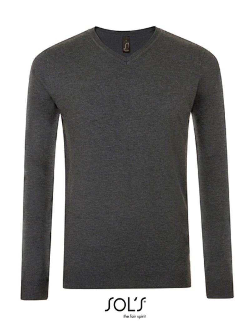 Men's Glory Sweater Kleuren charcoal melange