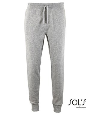Slim Fit Jogging Pants Jake men Kleur GREY MELANGE