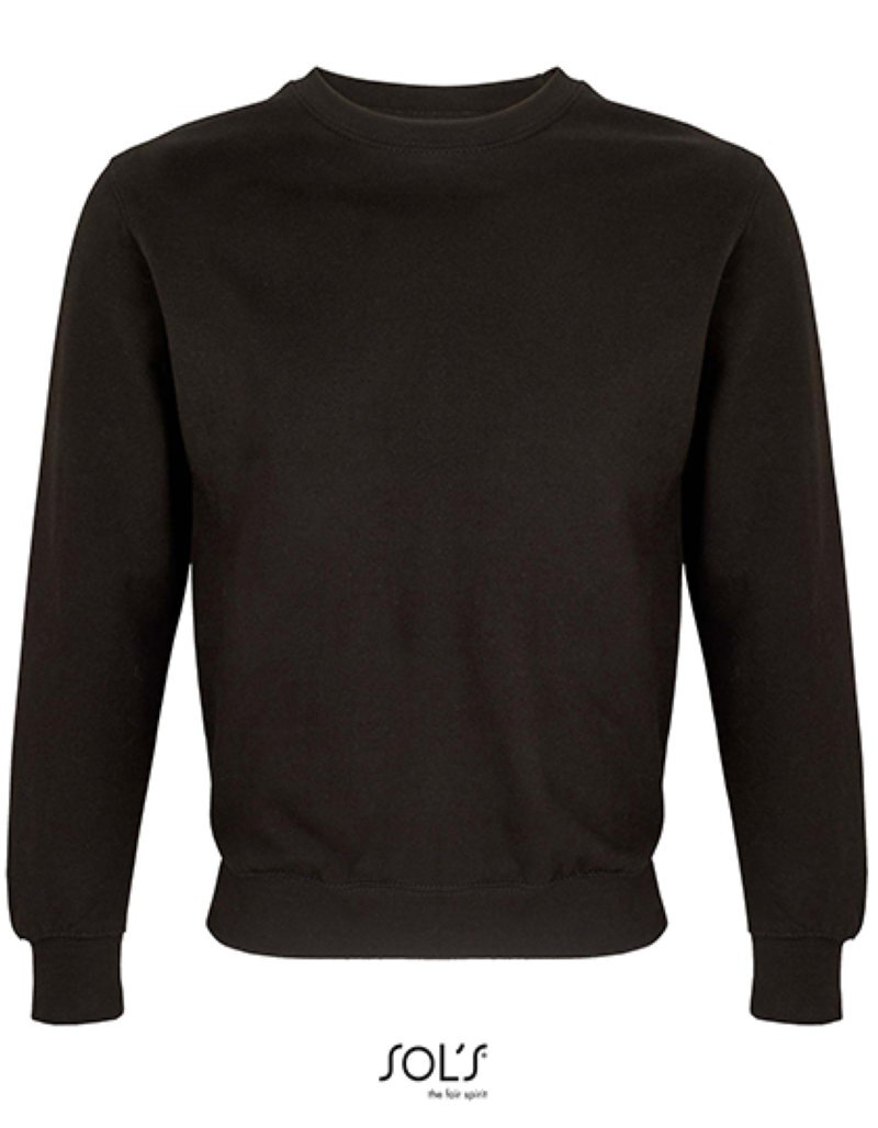 Unisex Columbia Crew Neck Sweatshirt Kleuren black