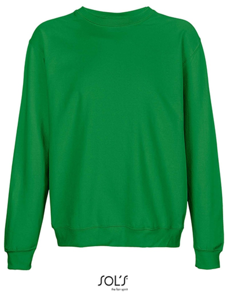 Unisex Columbia Crew Neck Sweatshirt Kleuren kelly green