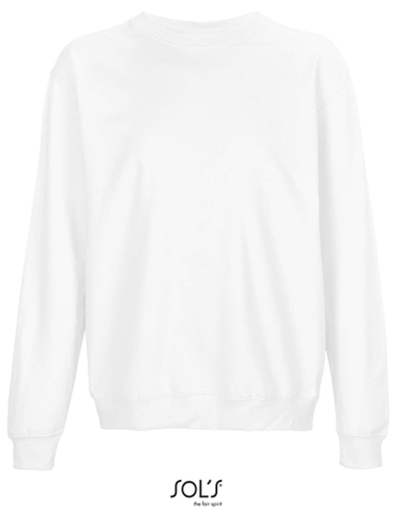 Unisex Columbia Crew Neck Sweatshirt Kleuren white