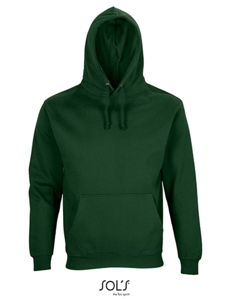 Unisex Condor Hooded Sweatshirt Kleuren bottle green