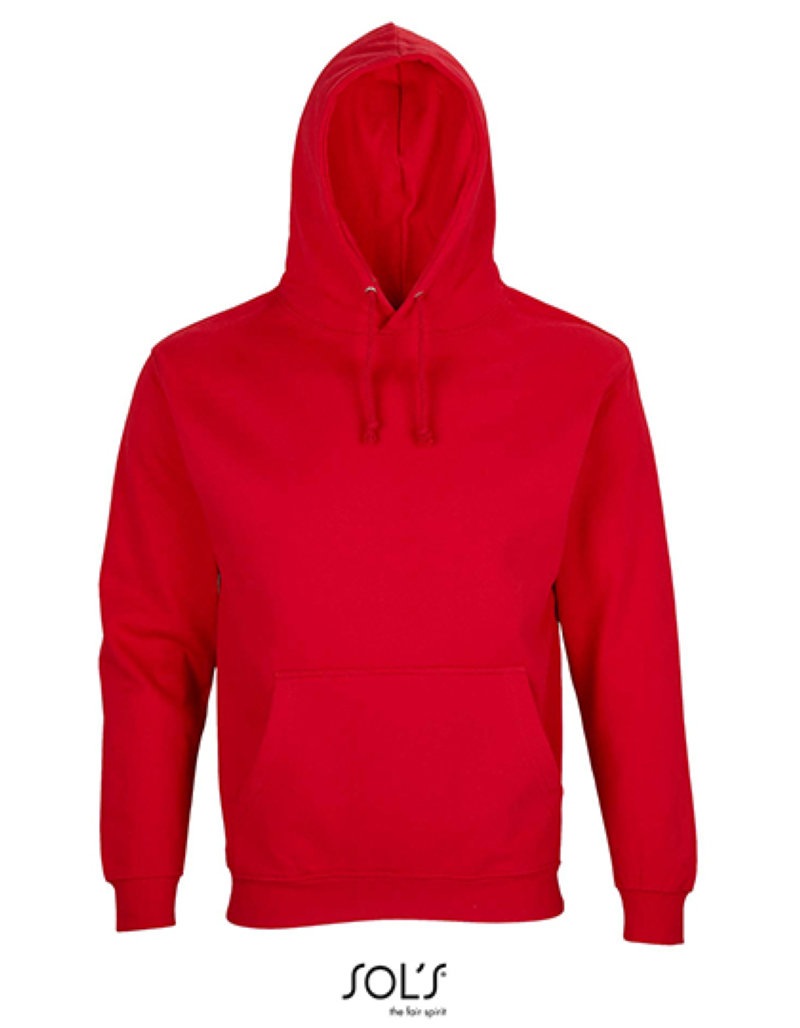 Unisex Condor Hooded Sweatshirt Kleuren bright red