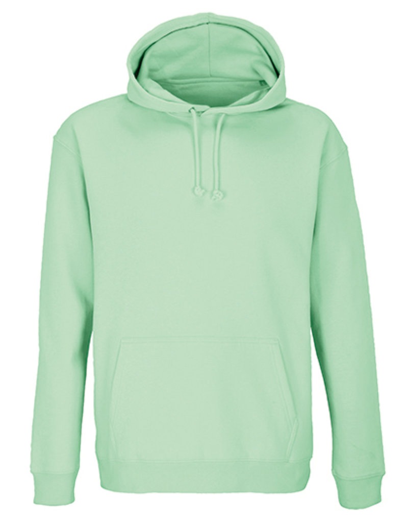 Unisex Condor Hooded Sweatshirt Kleuren frozen green