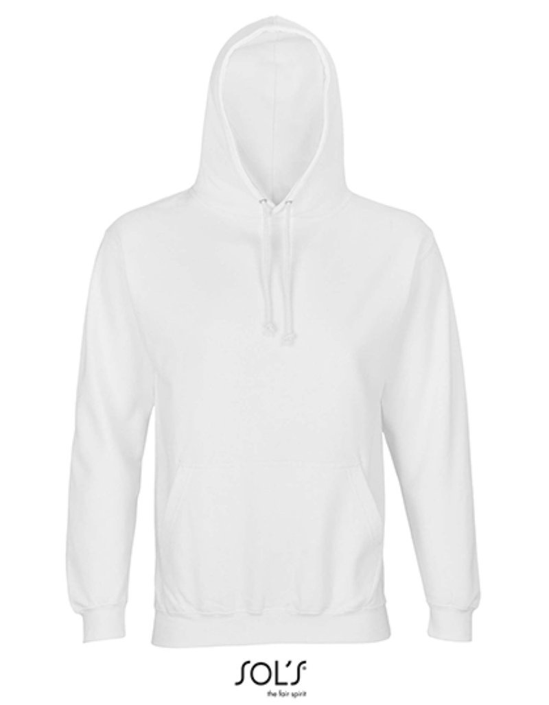 Unisex Condor Hooded Sweatshirt Kleuren white