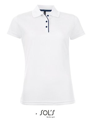Women?s Sports Polo Shirt Performer