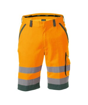 images/productimages/small/lucca_high-visibility-work-shorts_fluo-orange-bottle-green_front.jpg