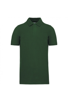 Polo Organic 180 pique K2025 Kleur FOREST GREEN