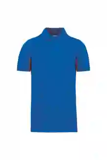 Polo Organic 180 pique K2025 Kleur light royal blue