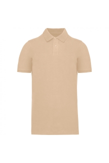 Polo Organic 180 pique K2025 Kleur Light Sand