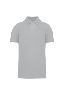 Polo Organic 180 pique K2025 Kleur SNOW GREY