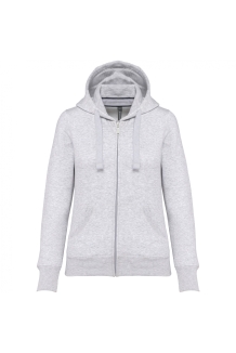 Full zip hooded sweatshirt K464