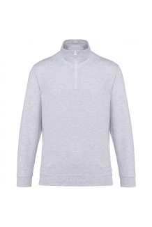 Zip neck sweatshirt K478