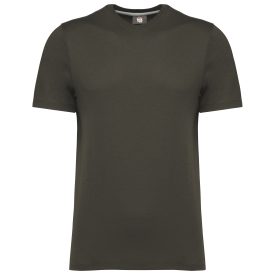 T-shirt WK306 pol/kat 60° wasbaar Kleur DARK KHAKI