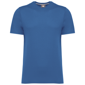 T-shirt WK306 pol/kat 60° wasbaar Kleur light royal blue