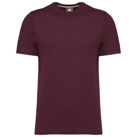 T-shirt WK306 pol/kat 60° wasbaar Kleur WINE