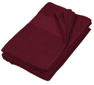 Bath towel K113 Kleur BORDEAUX