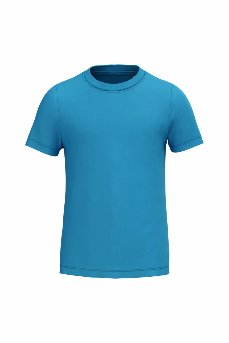 Kinder T-shirt Bio150 IC Kleuren tropical blue