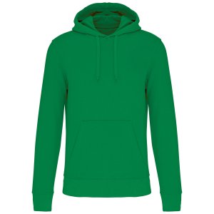 Eco-friendly hooded sweatshirt K4027 Kleur KELLY GREEN
