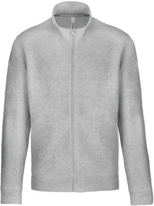 Sweater Full zip jacket K472 280 gr Kleur OXFORD GREY