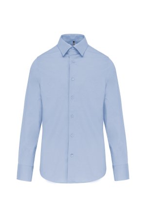 Men's long-sleeved cotton / elastane shirt K529