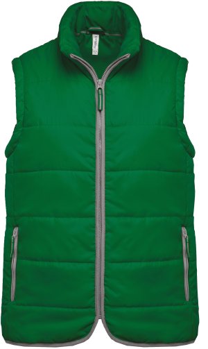 Quilted bodywarmer K6116 Kleur KELLY GREEN