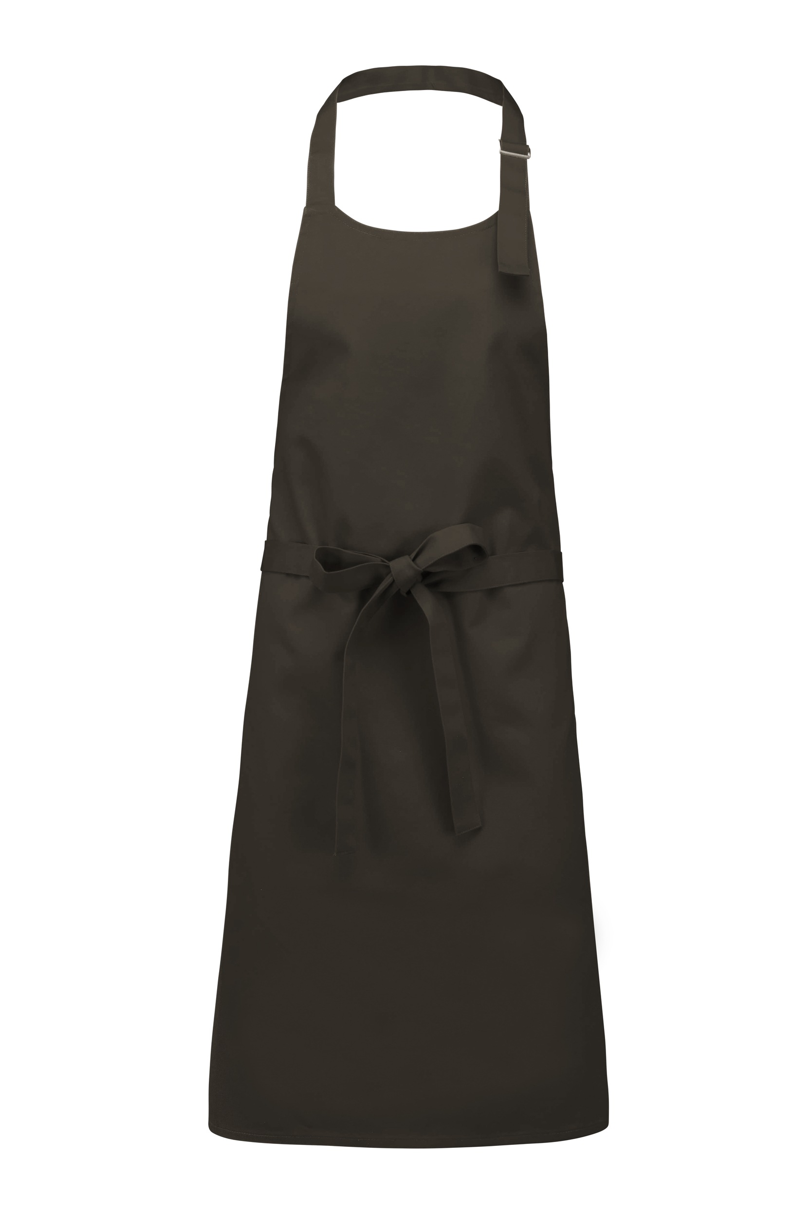 Katoenen schort zonder zak Kleuren green olive