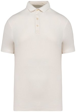 Herenpolo in wafeltricot  - 200 gr/m2