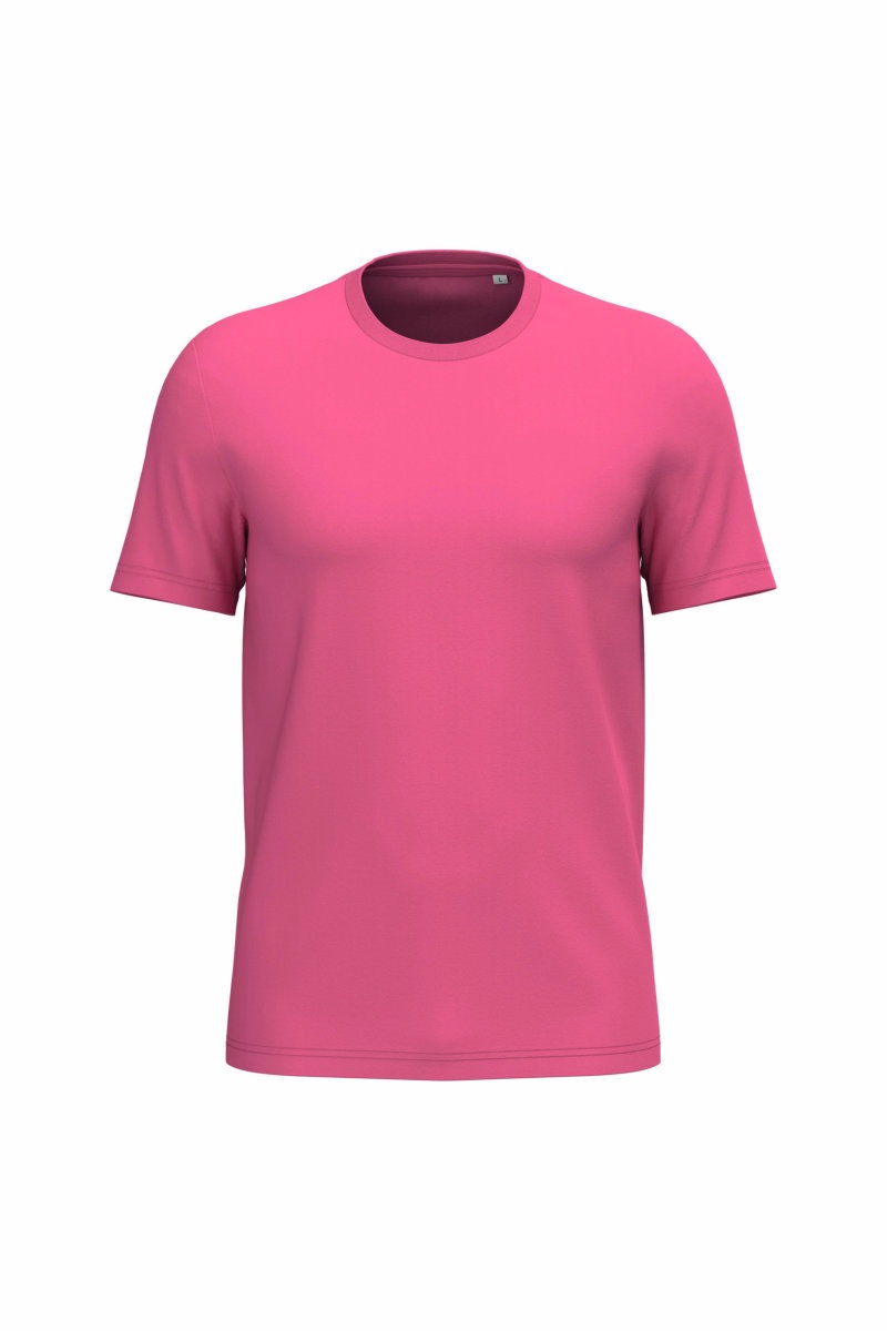 Ecologische uniseks T-shirt Kleuren light coral