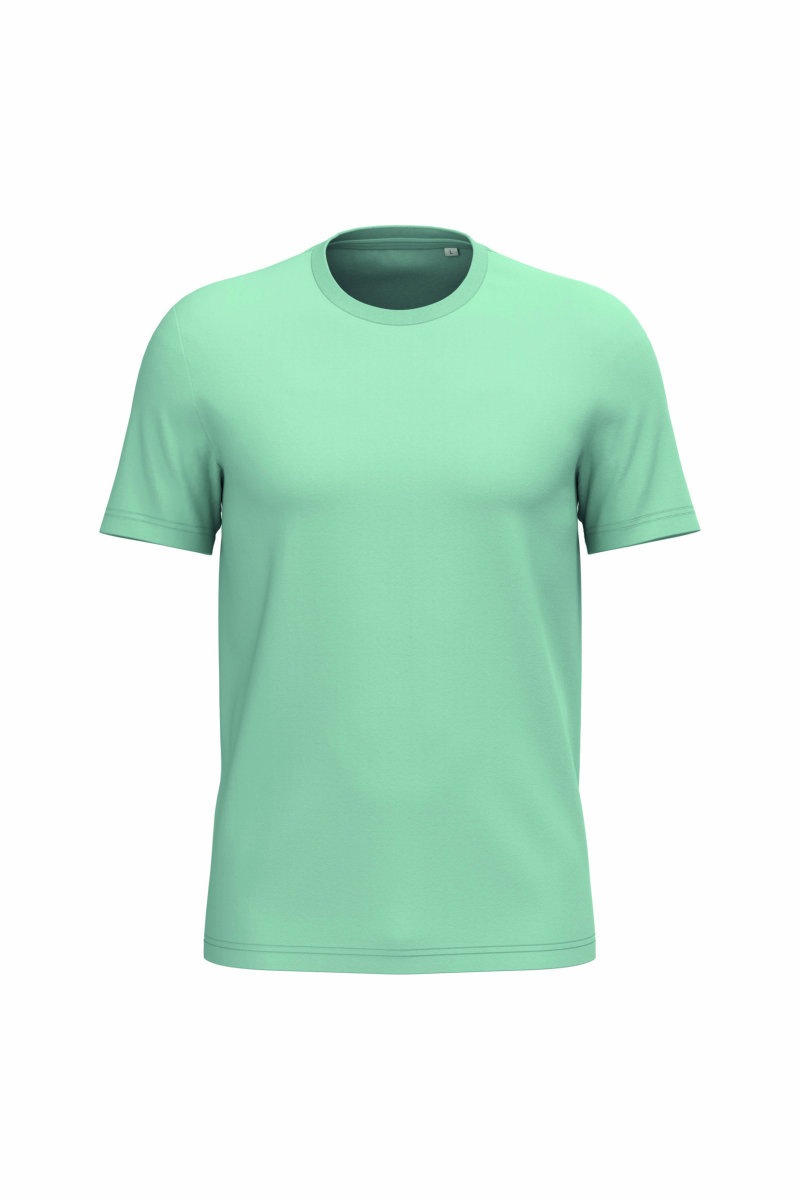 Ecologische uniseks T-shirt Kleuren jade green