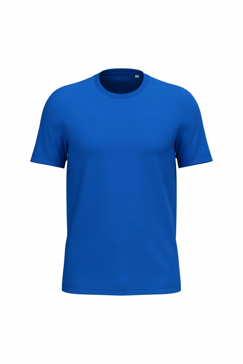 Ecologische uniseks T-shirt Kleuren sea blue