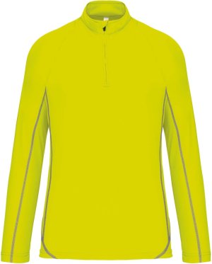 Herenrunningsweater Met Halsrits PA335