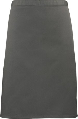 Voorbindschort Colours Mid Length Apron Kleur DARK GREY