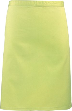Voorbindschort Colours Mid Length Apron Kleur LIME