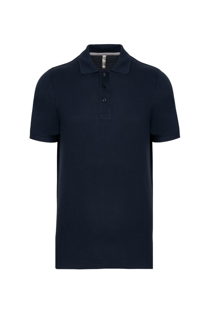 Polo shirt 200 gr pol/kat 60° wasbaar Kleuren navy