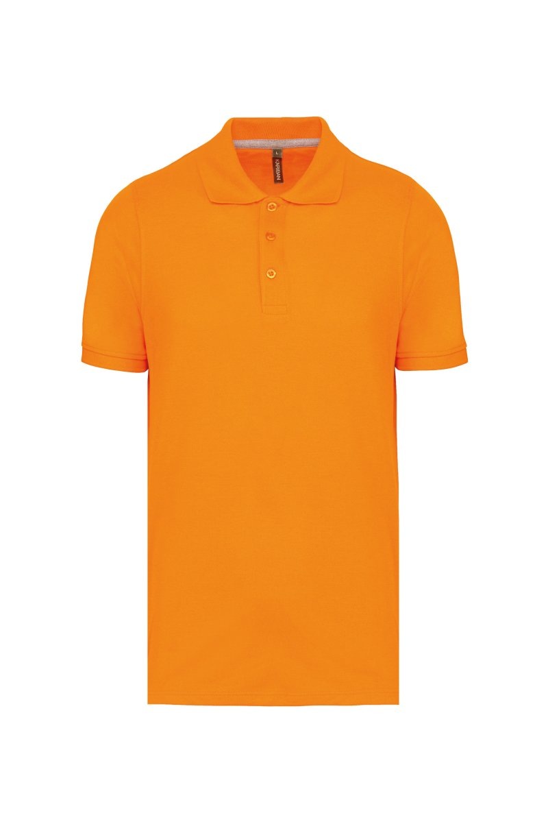 Polo shirt 200 gr pol/kat 60° wasbaar Kleuren orange