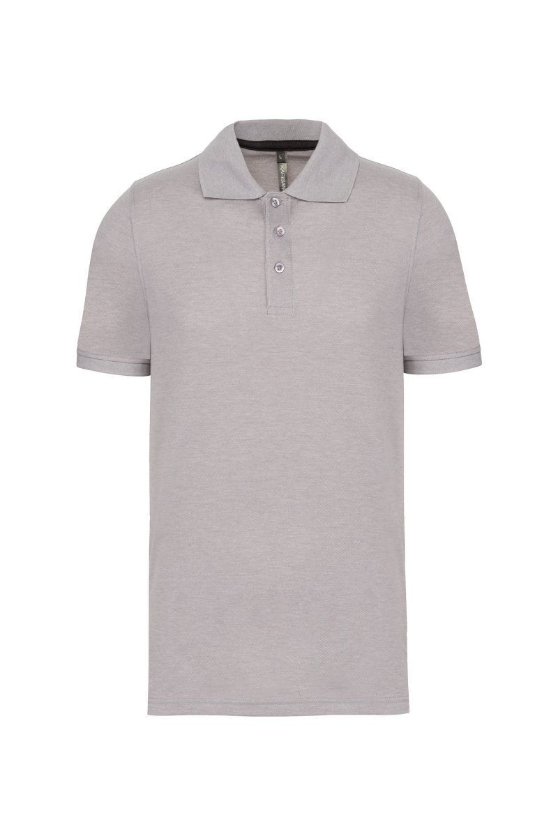 Polo shirt 200 gr pol/kat 60° wasbaar Kleuren oxford grey