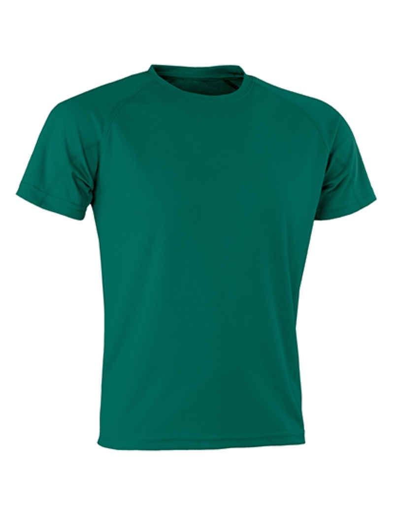 Impact Aircool Performance Tee Kleuren bottle green