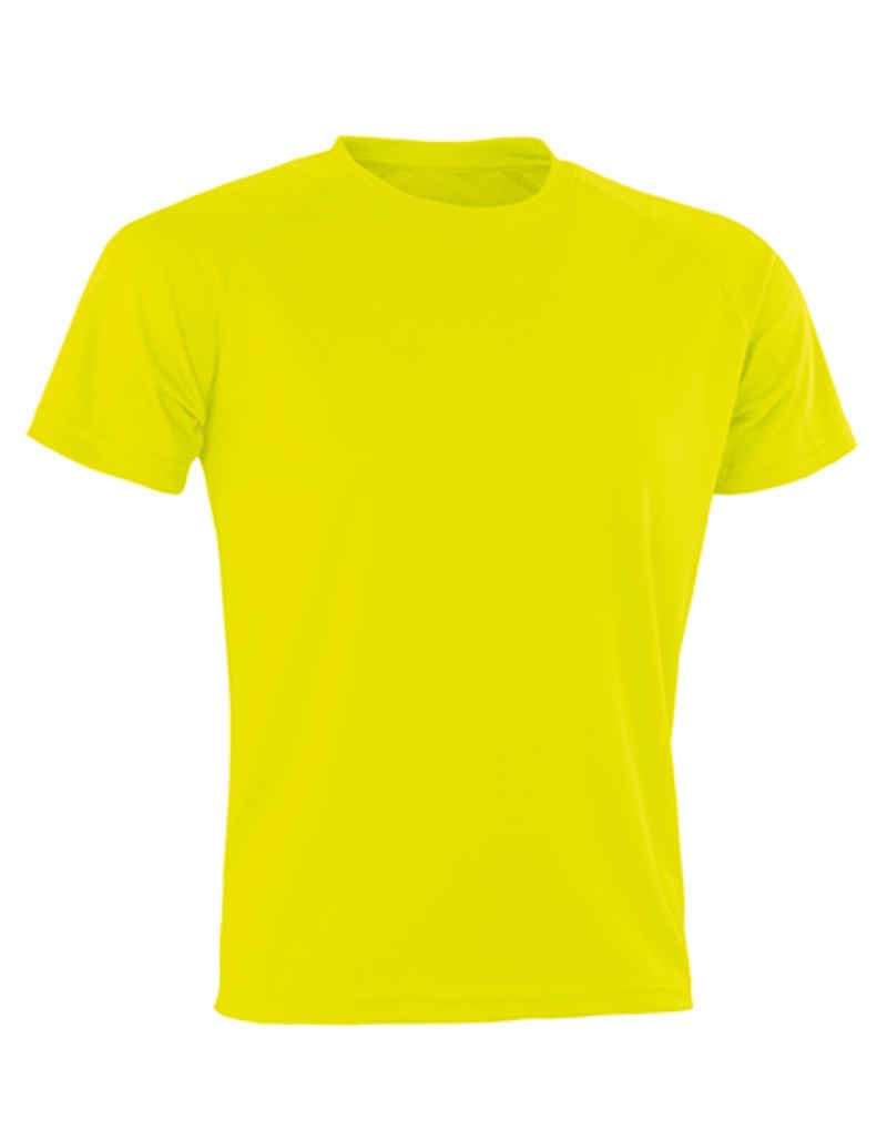 Impact Aircool Performance Tee Kleuren fluorescent yellow