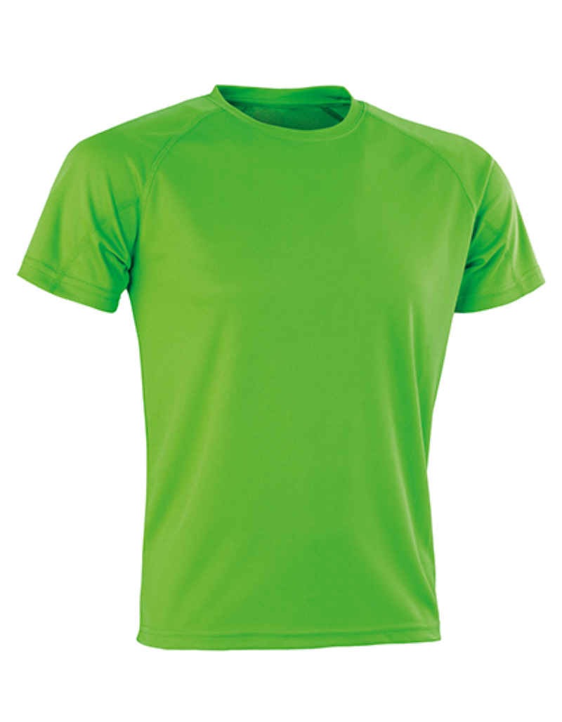 Impact Aircool Performance Tee Kleuren lime
