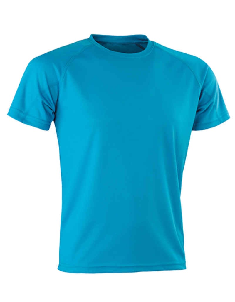 Impact Aircool Performance Tee Kleuren ocean blue