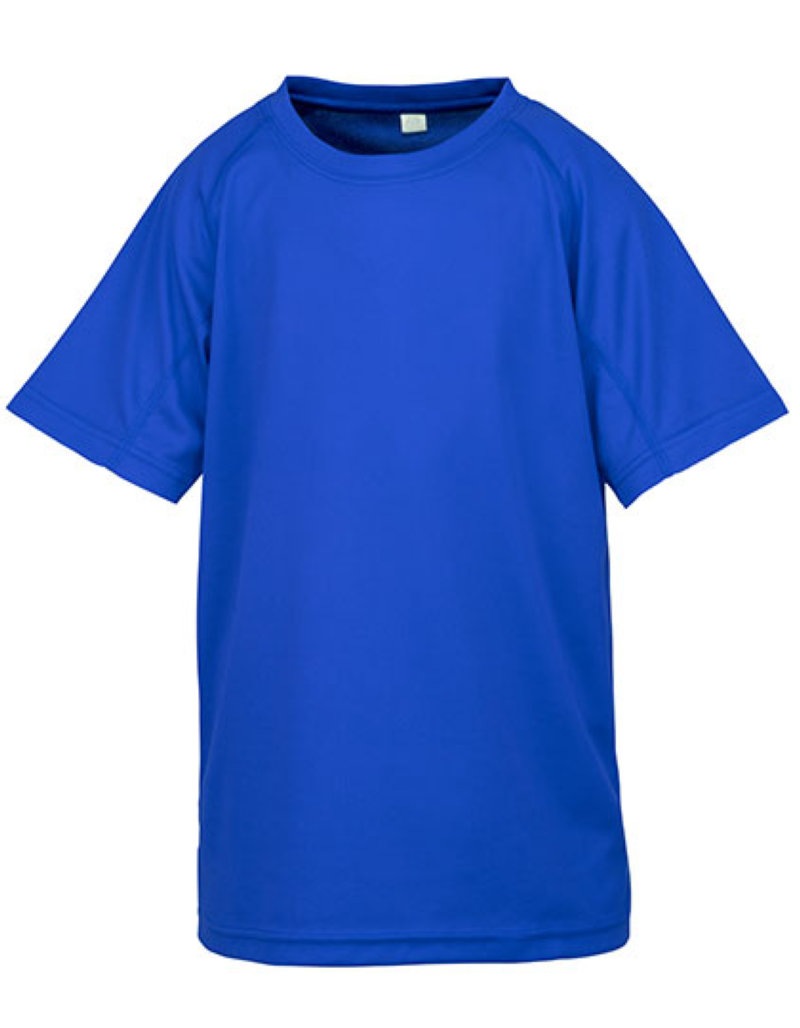 Junior Performance Aircool Tee Kleuren royal