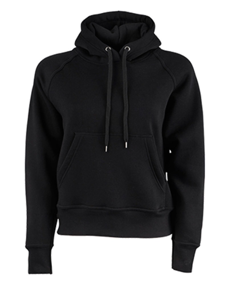 Women?s Hooded Sweatshirt Kleur_Afbeeldingen Black
