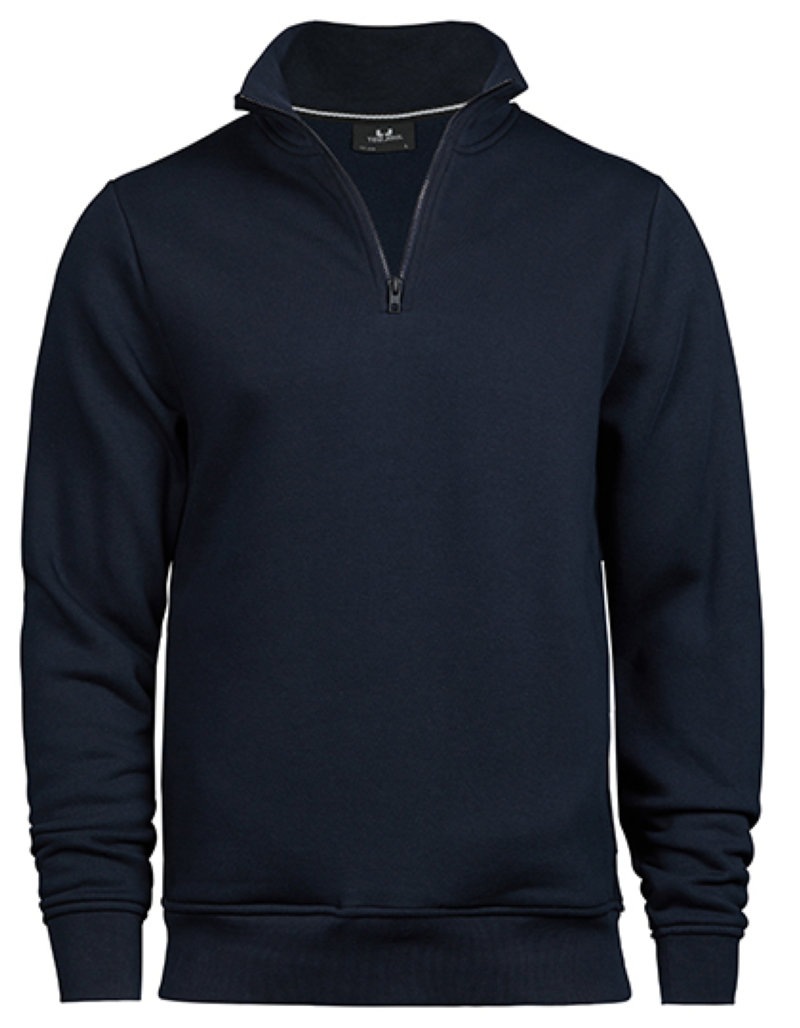 Half Zip Sweatshirt Kleur_Afbeeldingen Navy