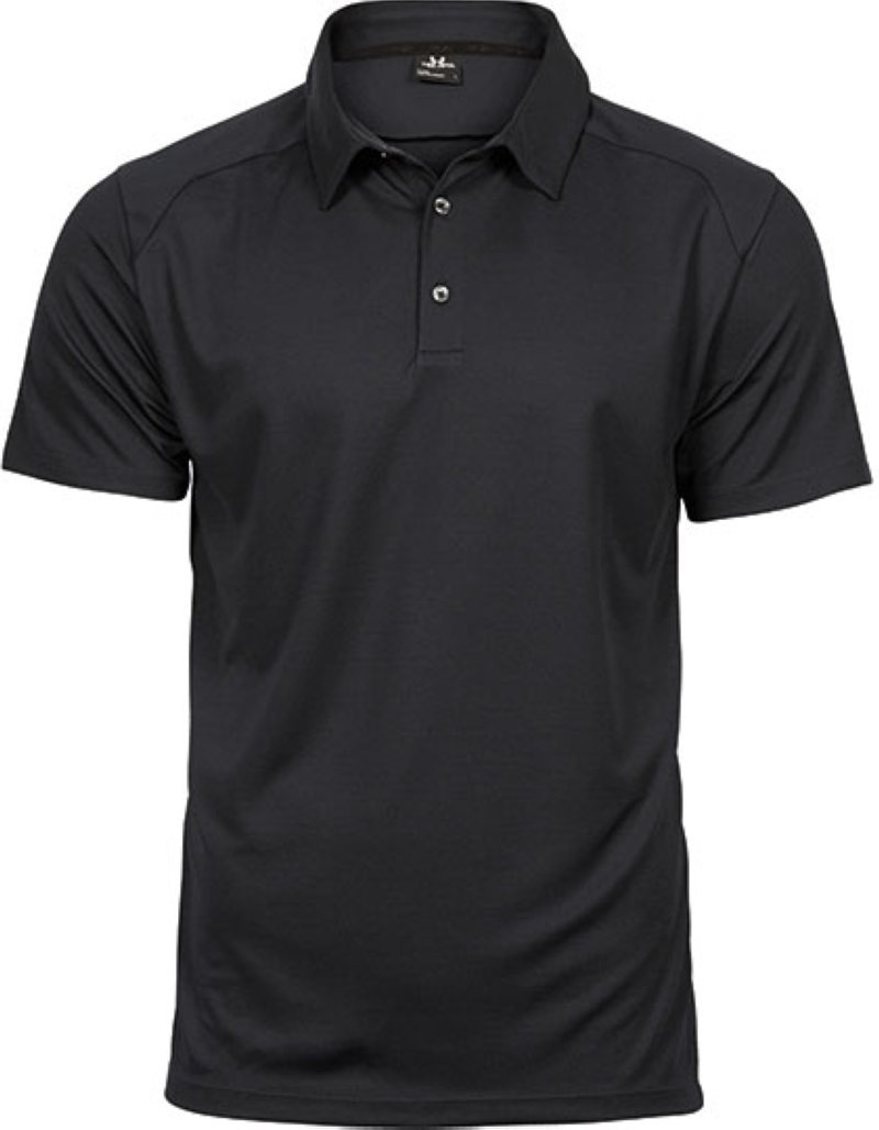 Men?s Luxury Sport Polo Kleur_Afbeeldingen Black