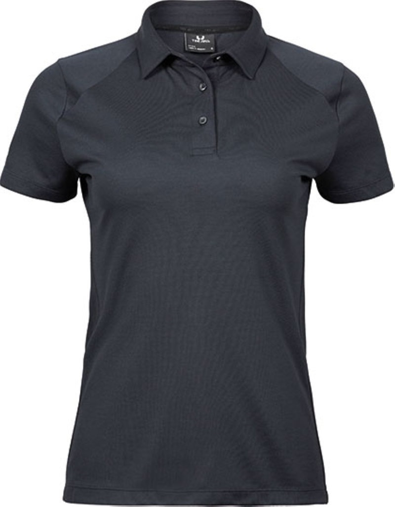 Women?s Luxury Sport Polo Kleur_Afbeeldingen DARK GREY (SOLID)