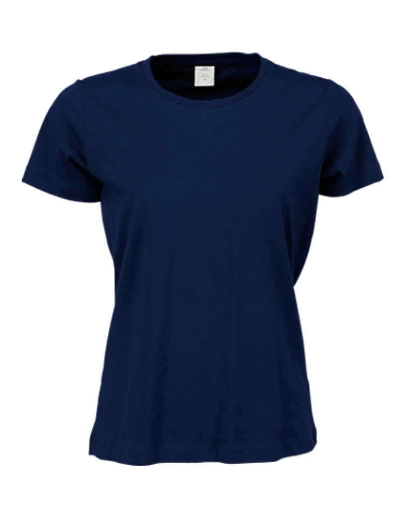 Women?s Sof Tee Kleur_Afbeeldingen Navy