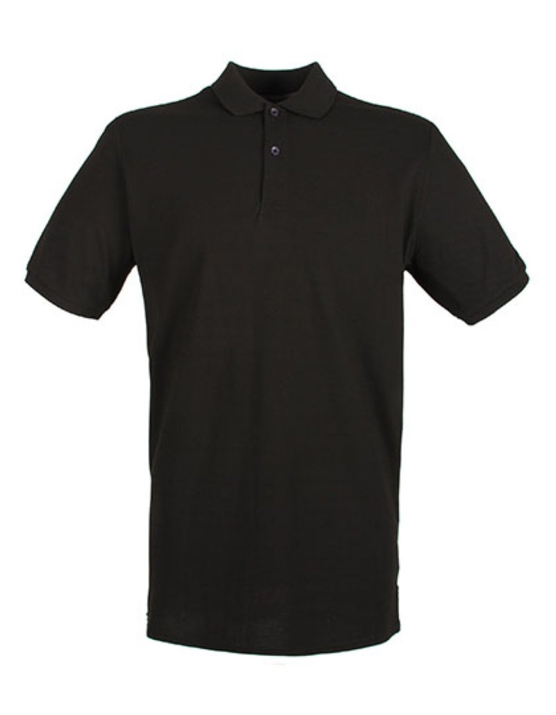 Men´ s Micro-Fine Piqué Polo Shirt Kleuren black