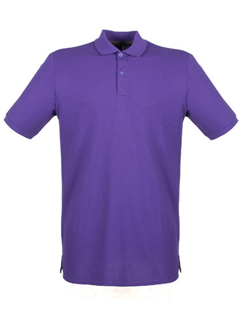 Men´ s Micro-Fine Piqué Polo Shirt Kleuren purple